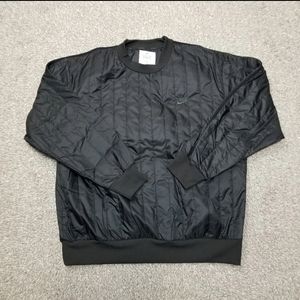 Nike Size Large Men Tech Pack Therma Winterized Pullover Crew Sweater DQ4302-010